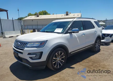 2017 Ford Explorer Platinum из США, поврежденный, VIN 1FM5K8HT6HGC05799